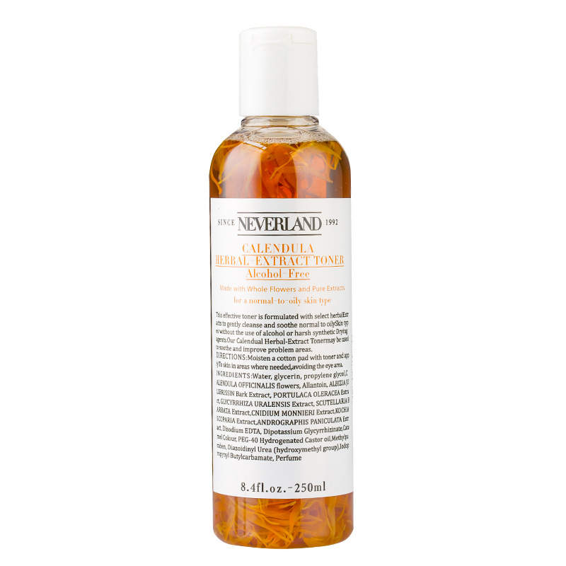 Botol toner ekstrak bunga calendula