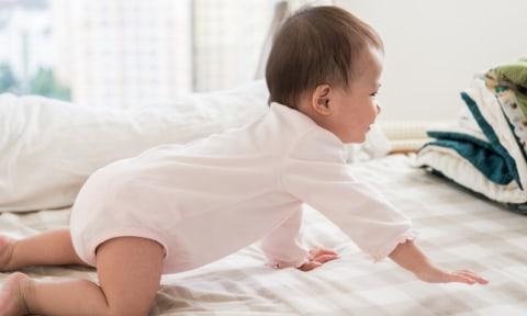 bayi merangkak