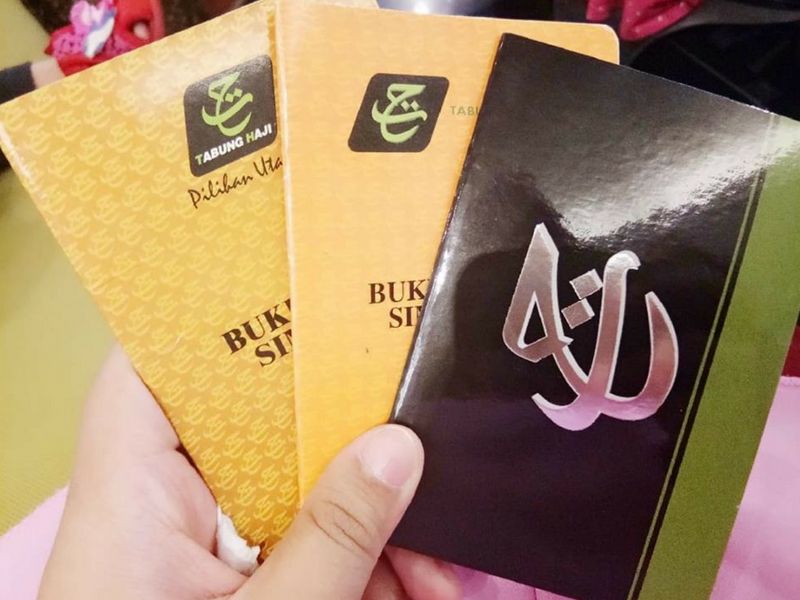 Gambarkan proses membuka akaun Tabung Haji untuk kanak-kanak di kaunter.