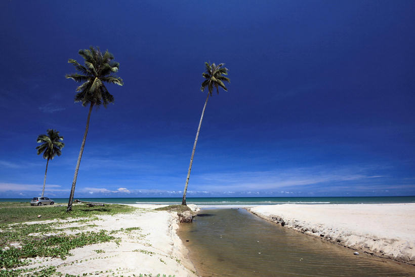 Pemandangan Pantai Irama Bachok