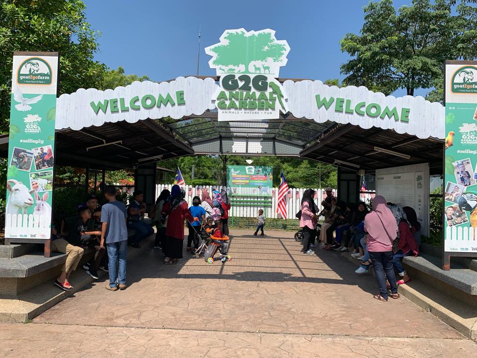 Tupai atau haiwan kecil di G2G Animal Garden