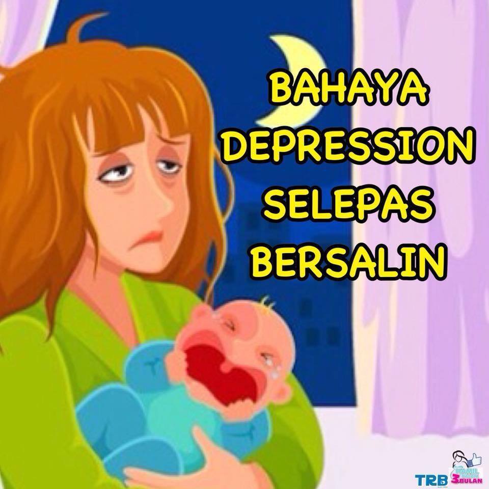 Gambar suasana ibu sedang memeluk bayi selepas bersalin sebagai representasi tempoh berpantang.
