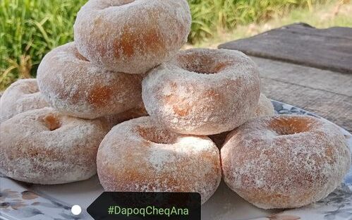 Donut susu bulat lembut