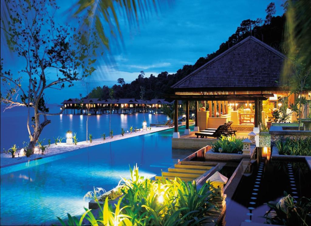 Pemandangan mewah Pangkor Laut Resort