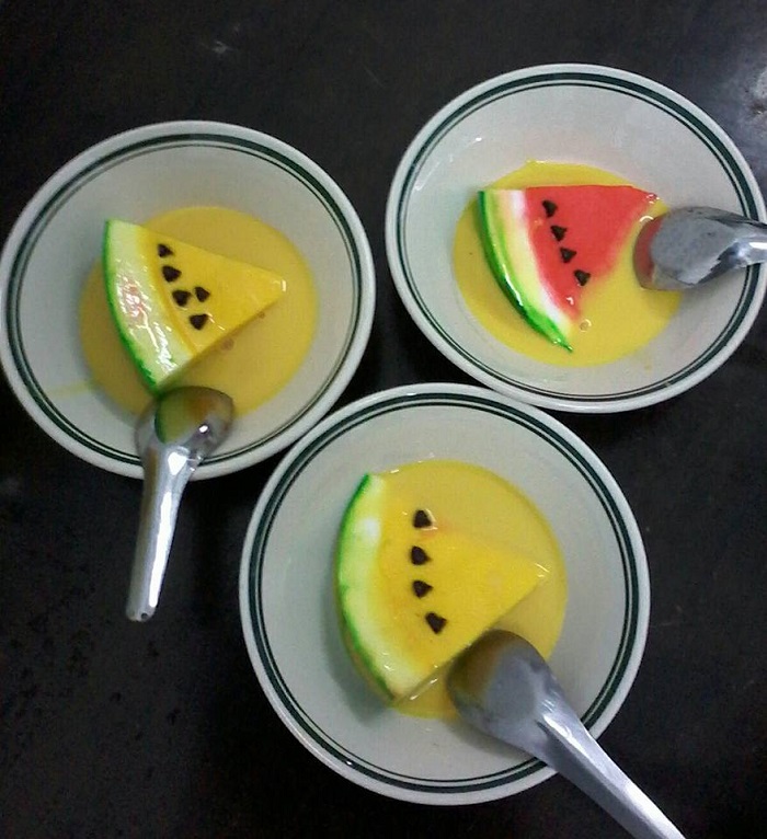 puding buih