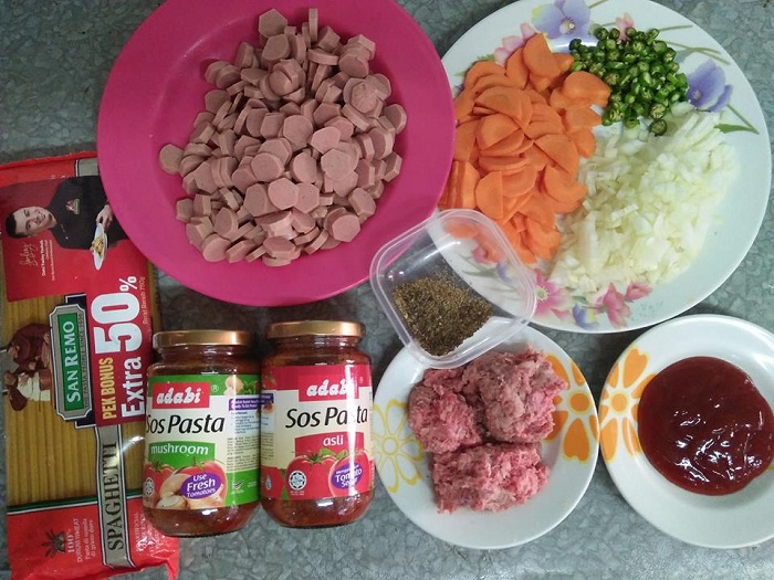 Resepi Spaghetti Bolognese
