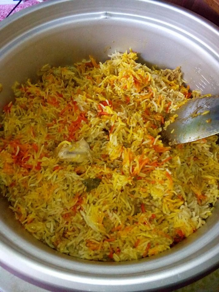 nasi beriani gam