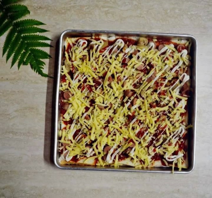 resepi roti pizza