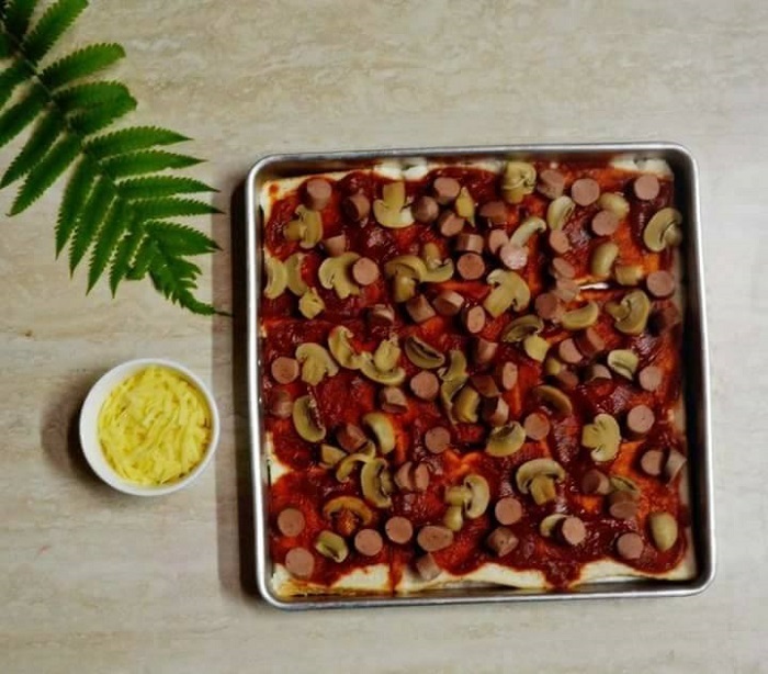 resepi pizza mudah
