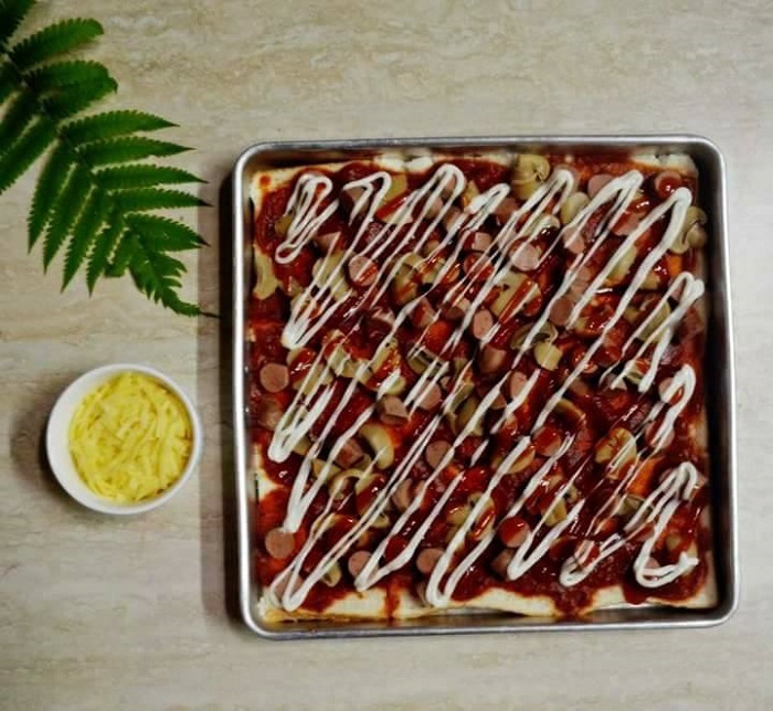resepi roti pizza