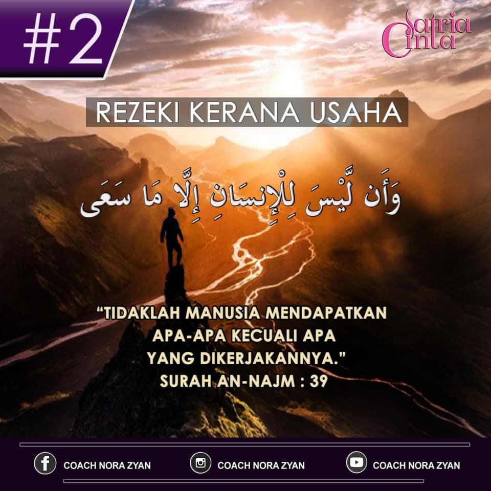 Orang bekerja keras mencari rezeki melalui usaha