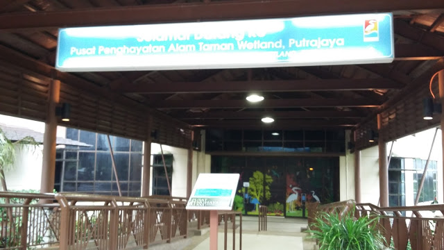 Kawasan semula jadi dan laluan di Taman Penghayatan Alam