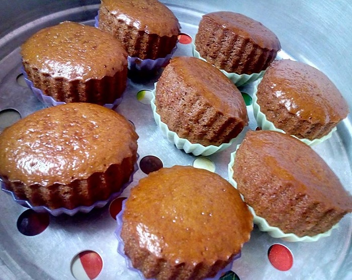 Gambar kuih apam gula hangus yang gebus dan gebas