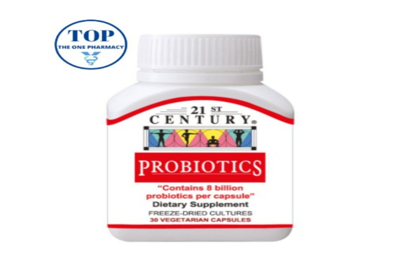 Bekas suplemen probiotik 21st Century