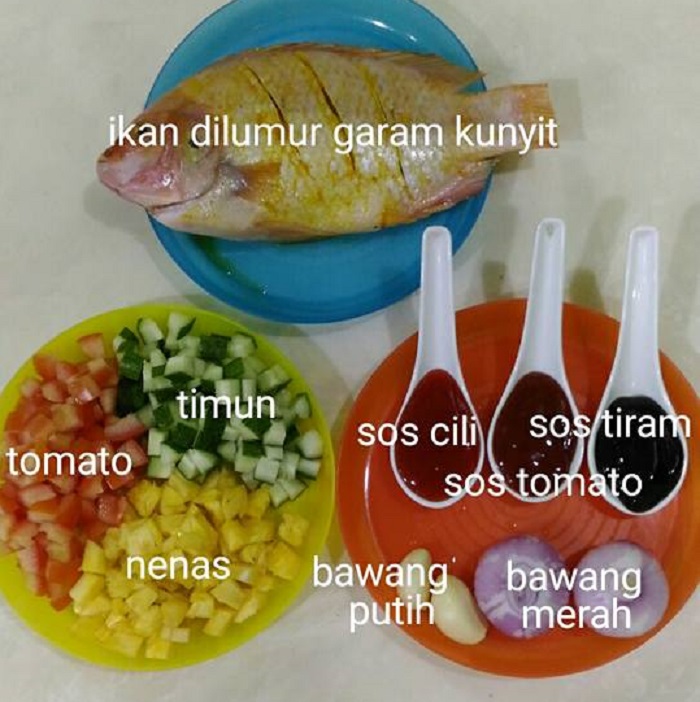 Resepi ikan tiga rasa