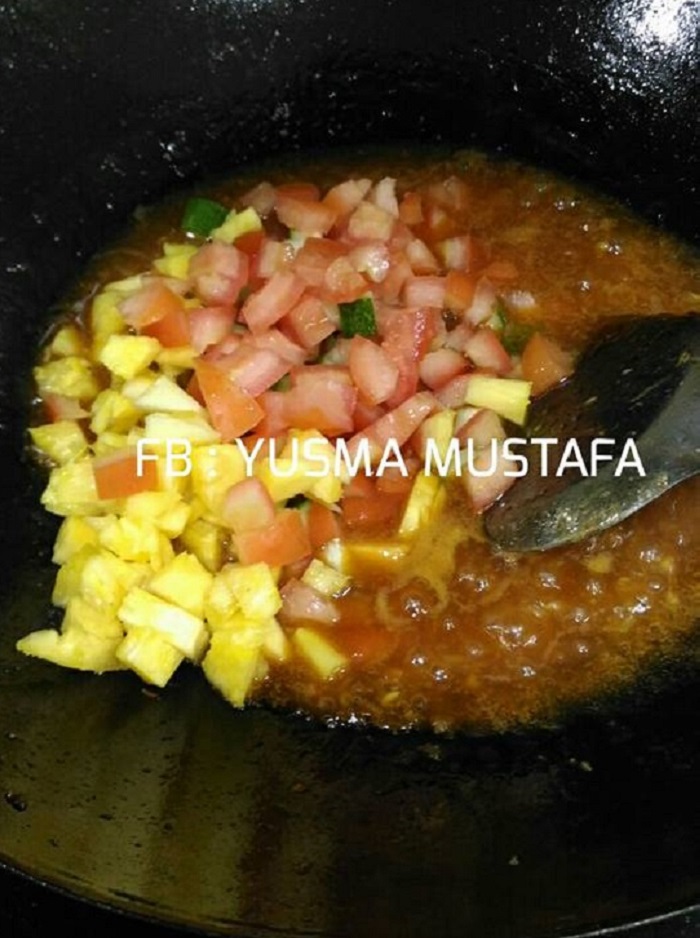 Resepi ikan masak tiga rasa