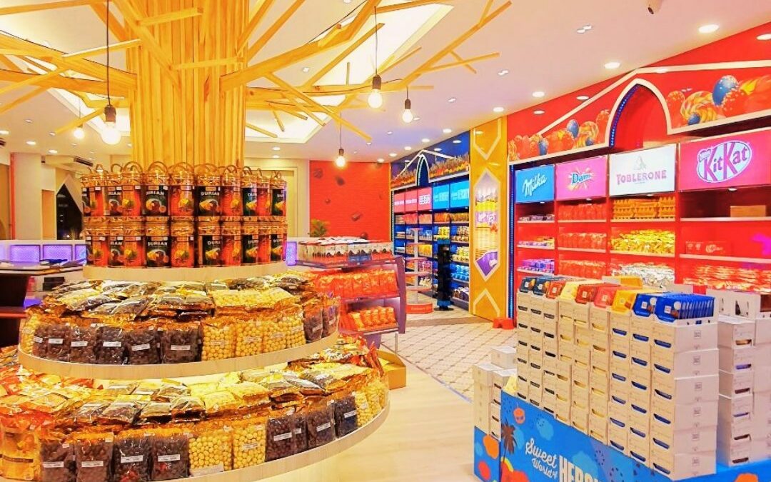Suasana dan gerai di Chocolate Souq Putrajaya