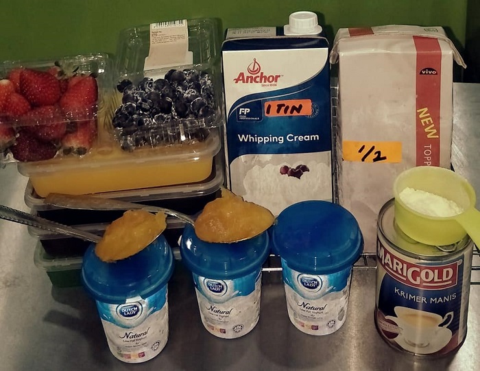 aiskrim yogurt