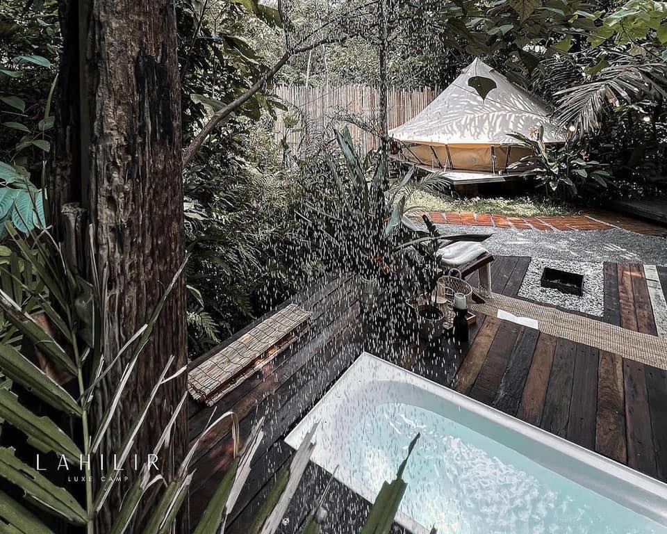 Khemah glamping di La Hilir
