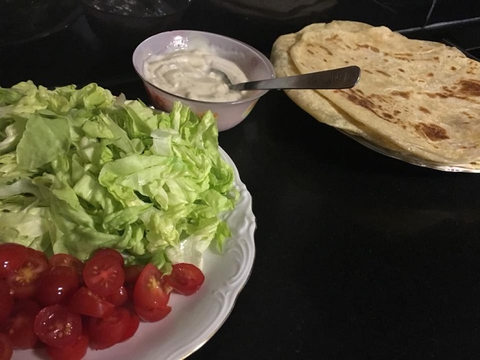 shawarma ayam