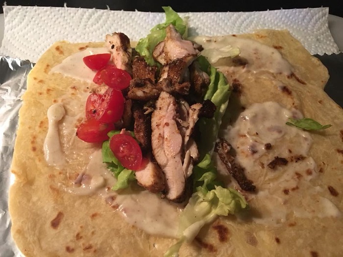 shawarma ayam