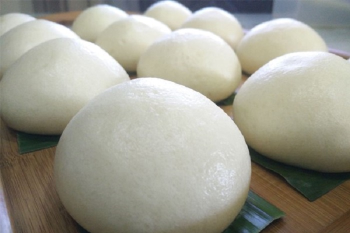 Pau kukus gebu dan lembut dalam bakul mengukus, imej dari Google