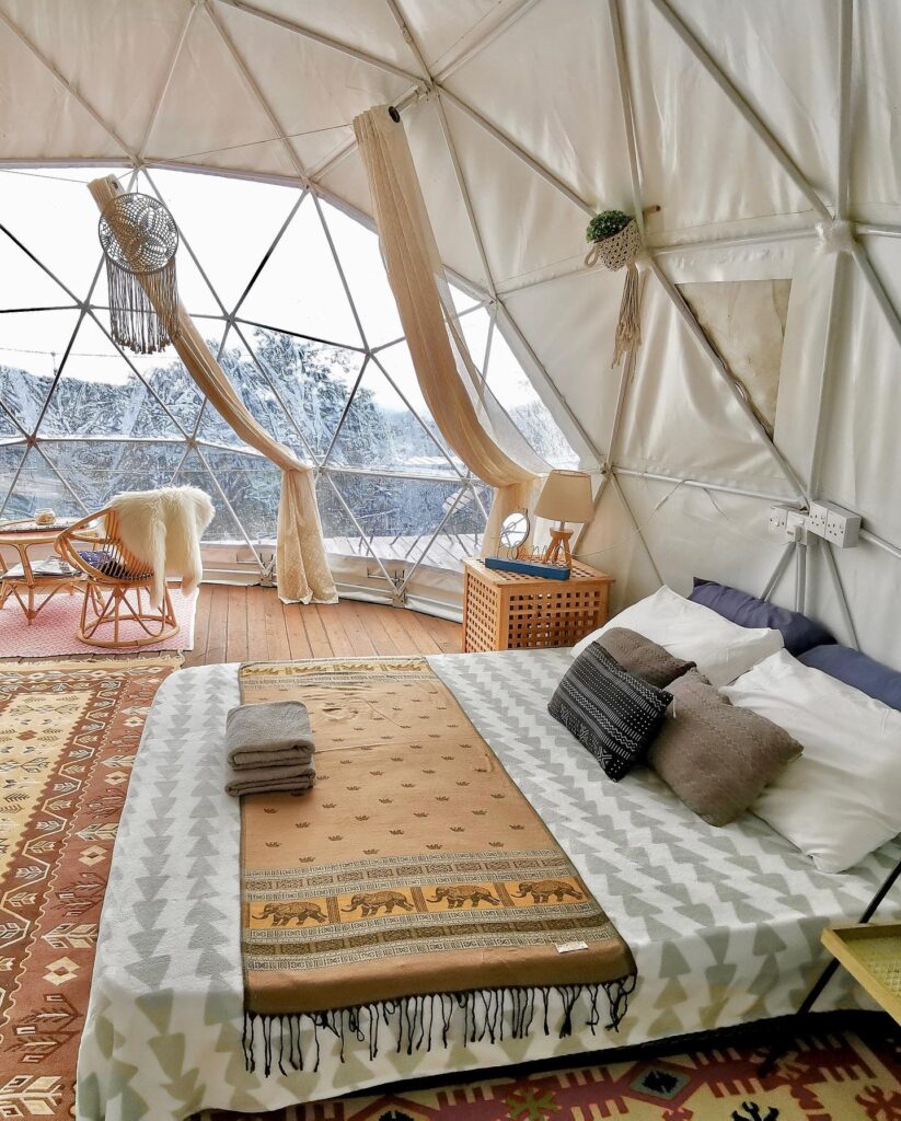 Khemah glamping Umea Glam Kundasang
