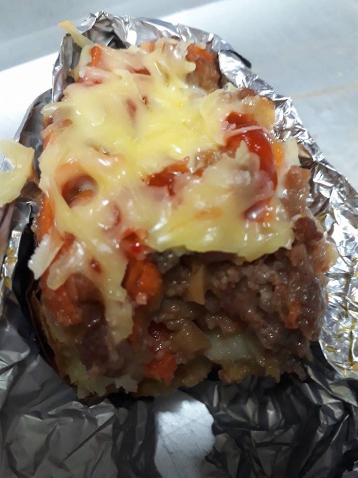 kentang bakar