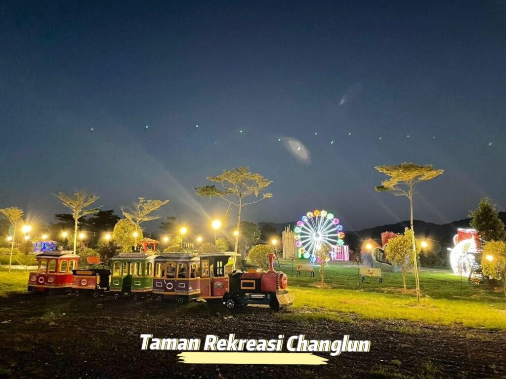 Kawasan taman rekreasi di Changlun