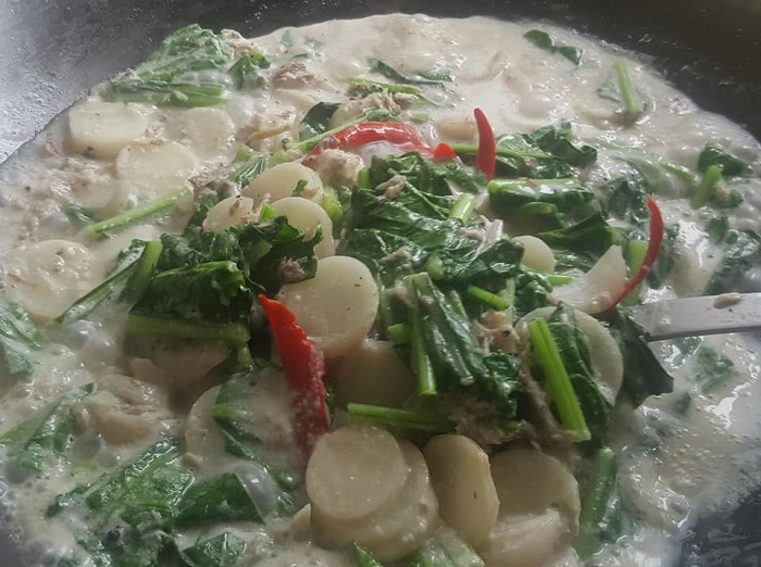 sayur lobak lemak putih