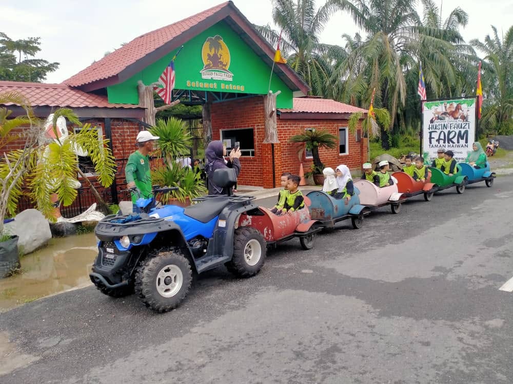 Haiwan ternakan di Husin Fauzi Farm