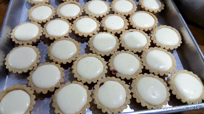 blueberry cheese tart