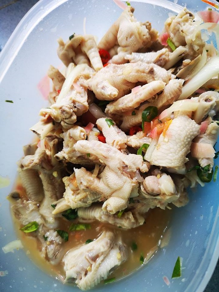 Langkah memasak kerabu kaki ayam