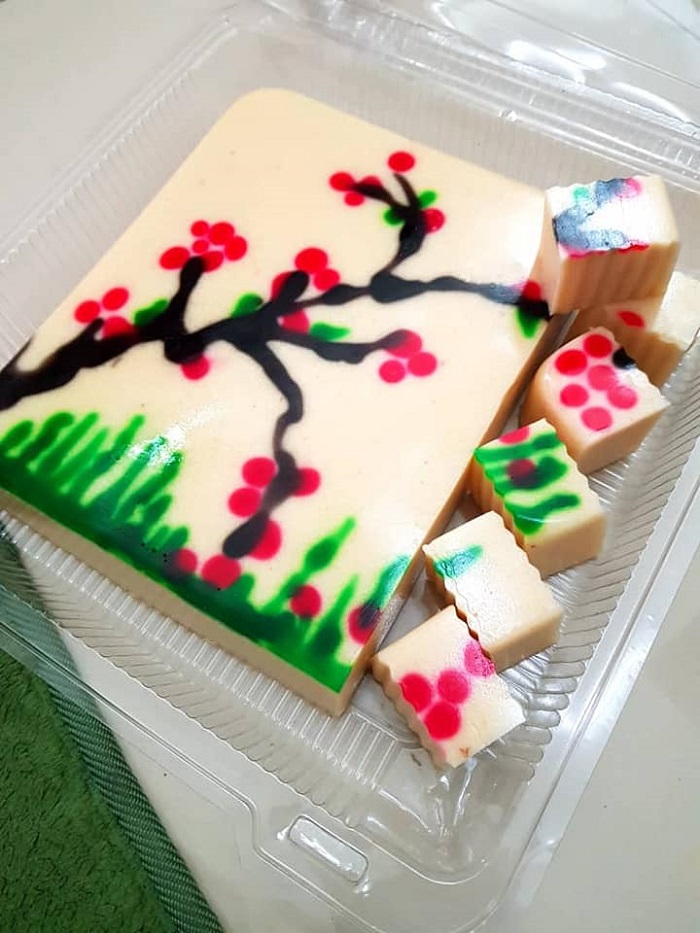 puding roti sakura