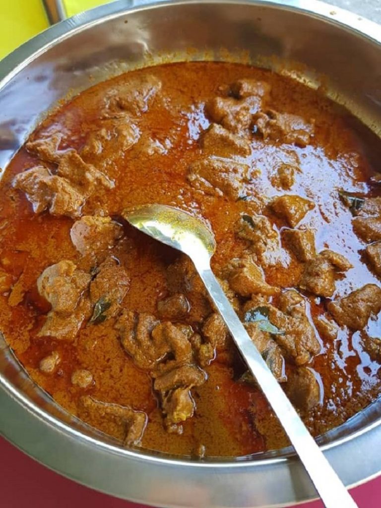 daging kambing masak pasamah