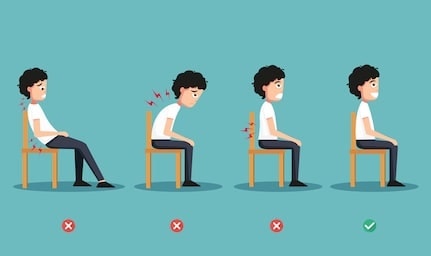 Gaya hidup sihat: tips postur duduk dan cara betul angkat barang jaga tulang belakang