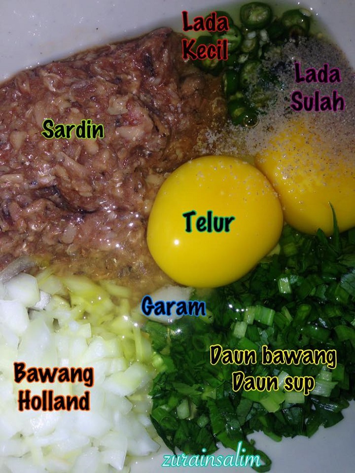 roti telur sardin