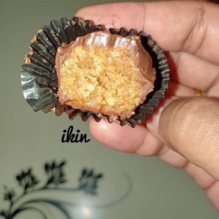 Langkah menyediakan adunan coklat eclairs