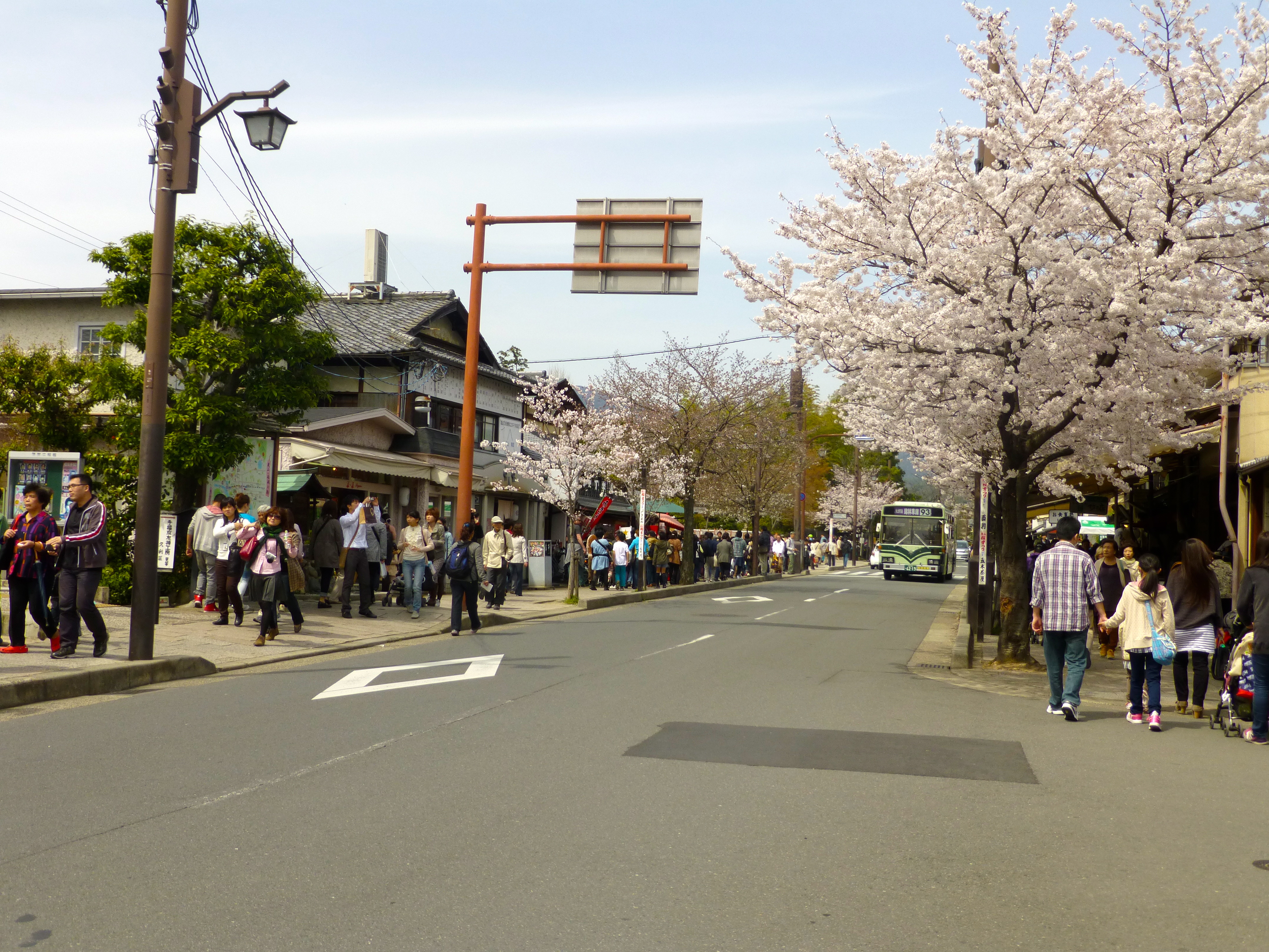 Kawasan peranginan Arashiyama di Kyoto