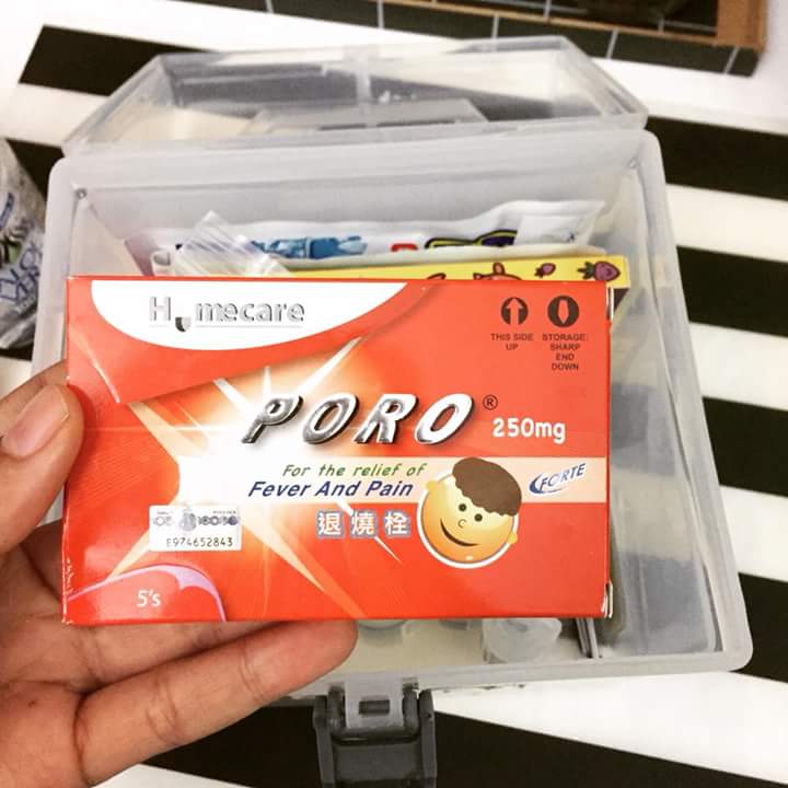 Suppositori paracetamol untuk bayi