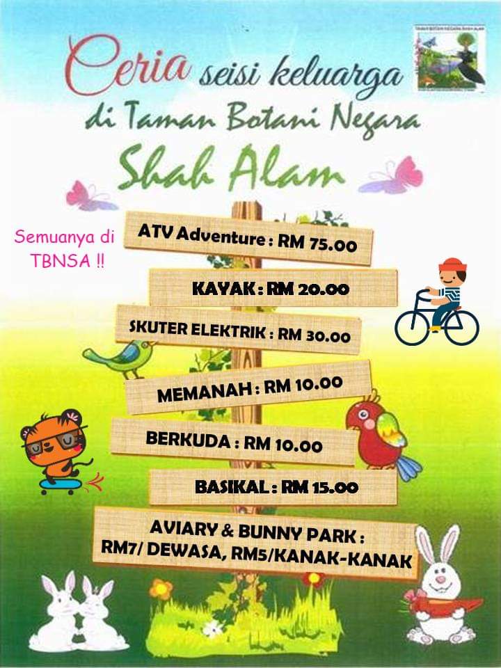 Tumbuhan di Taman Botani Shah Alam