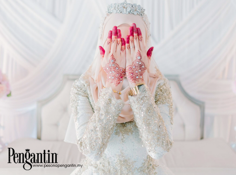Gambar ilustrasi pasangan muslimah berpurdah dan lelaki muslim melambangkan proses melihat calon pasangan sebelum…
