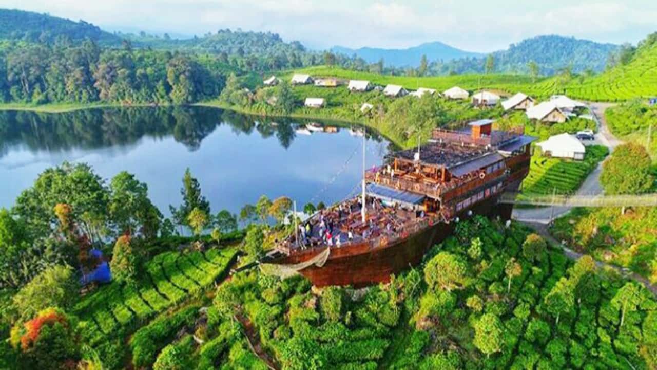 Khemah glamping di Rancabali