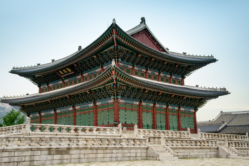 Seni bina istana Gyeongbokgung