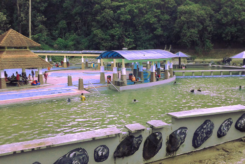 Kawasan mandi di Hutan Lipur Ulu Bendul