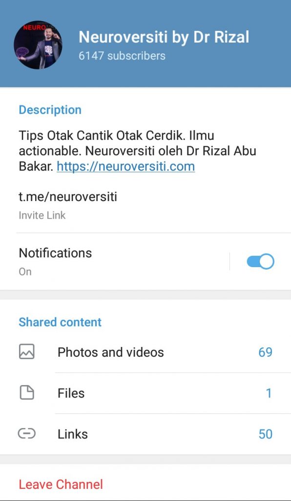 Dr. Rizal Abu Bakar memberi ceramah perkongsian parenting