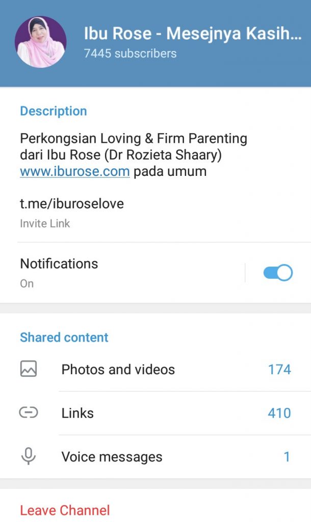 Dr. Rozieta Shaari, ikan keli parenting, sedang berucap