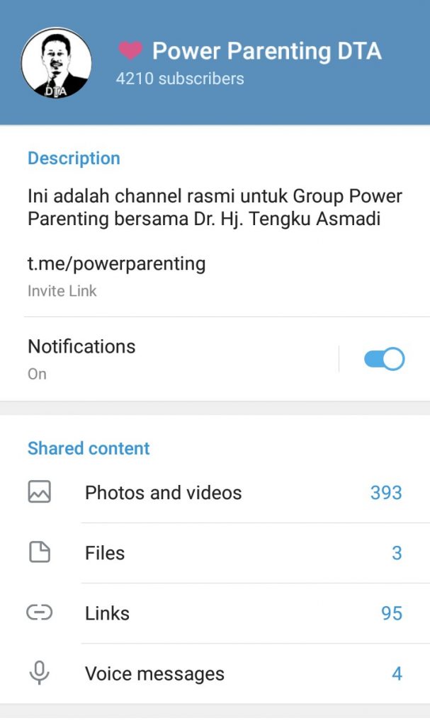 Dr. Tengku Asmadi menyampaikan ucapan motivasi parenting