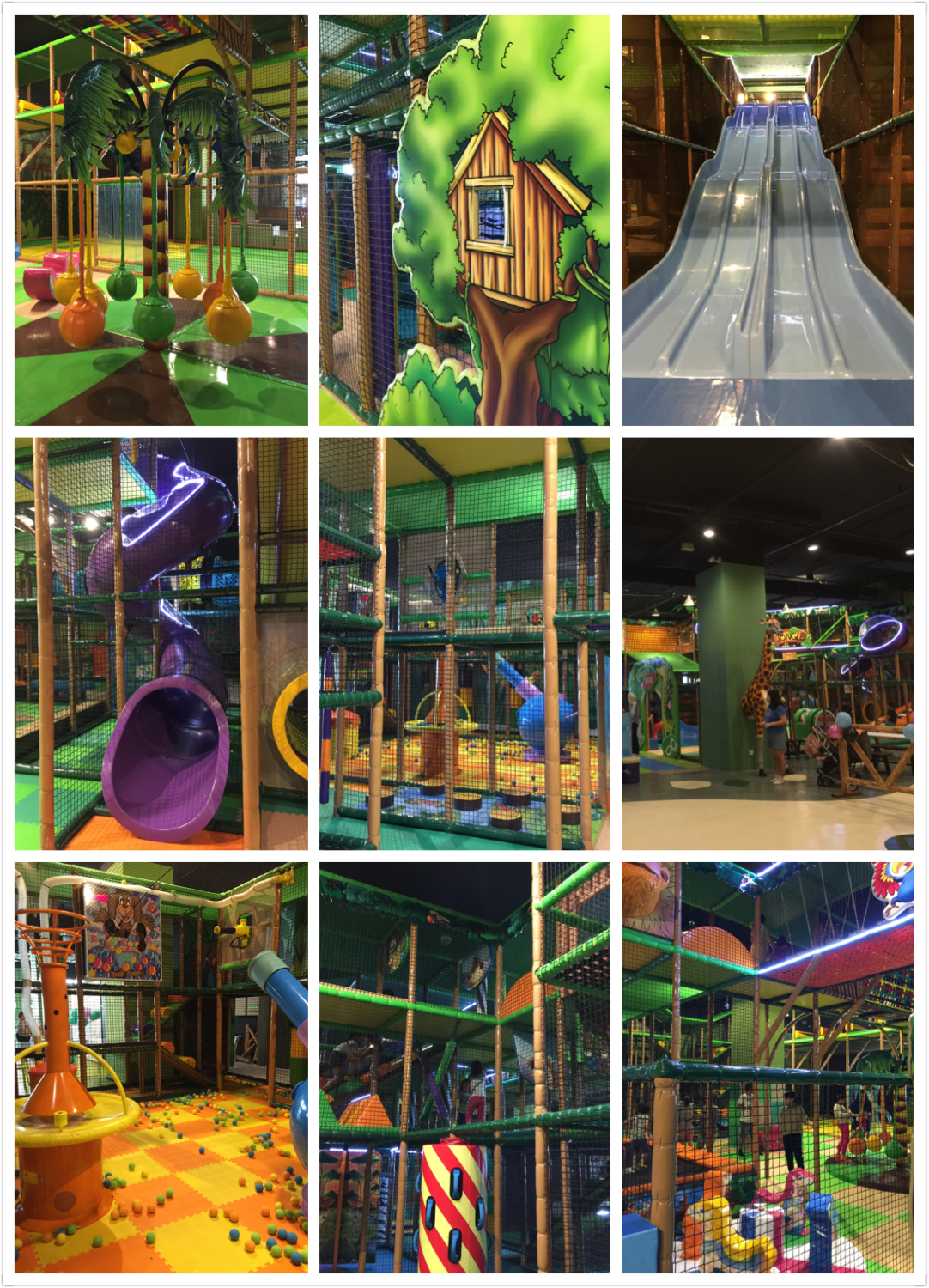 Jungle gym atria