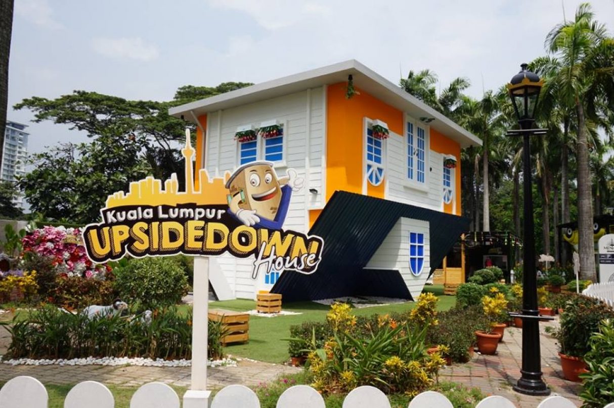 Upside down house